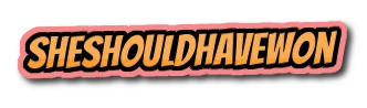 Logo Sheshouldhavewon